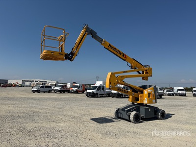 2017 Haulotte HA15IP Electric Articulating Boom Lift