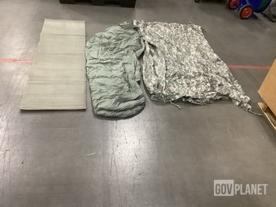 (8) Sleeping Bags, (7) Tarpaulins & (16) Self-Inflating Sleeping Mats