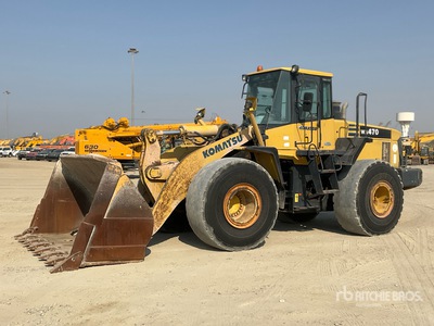 2002 Komatsu WA470-5 Wheel Loader