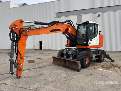 2021 Liebherr A914 Compact Litronic Pelle Sur Pneus Mobilbagger