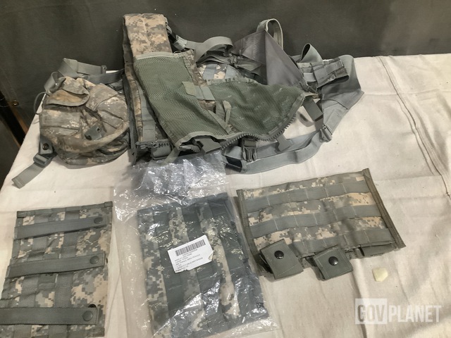 (75) M4 Three Mag Pouches, (42) Fighting Load Carriers & Assorted Items