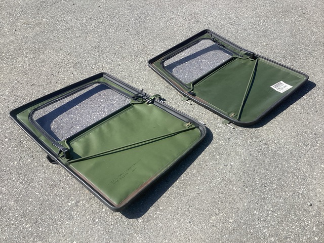(2) HMMWV Humvee Doors