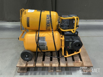 (3) DeWalt D55168 Wheeled Portable Compressors