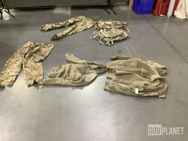 (5) Pairs of Trousers, (20) Jackets, (9) Pairs of Gloves & Assorted Items