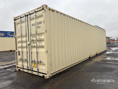 2026 40 ft High Cube Storage Container
