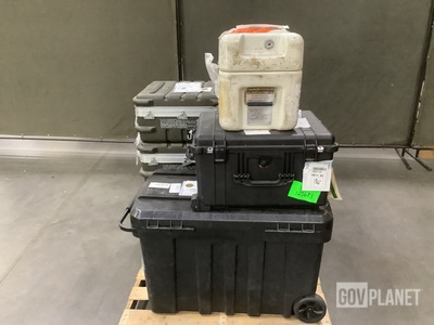 (9) Assorted Storage Cases