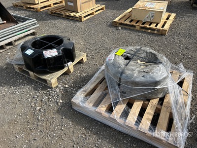 Quantity of (2) Rear Wheel Weights
