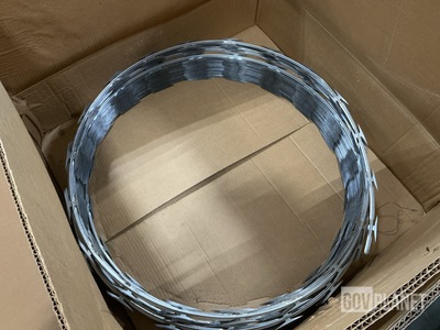 (30) Rolls of A-A-59923-4 Long-Blade Concertina Barbed Wire