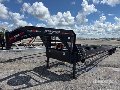 2025 Ascend Industries GN44-21 44 ft Tri/A Gooseneck Equipment Trailer