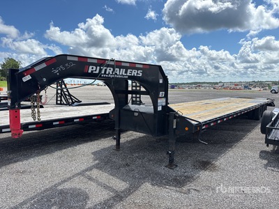 2025 PJ Trailers LD401 40 ft T/A Gooseneck Equipment Trailer