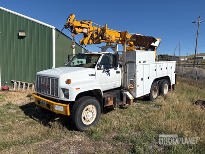 Simon Telelect on 1991 GMC C7 6x4 Camion pelle