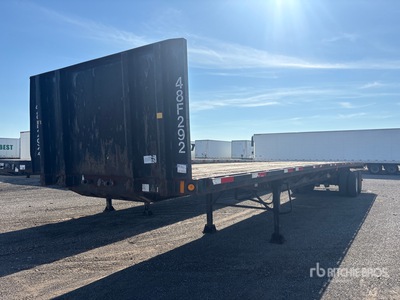 2006 Fontaine FTW58048 48 ft T/A Flatbed Trailer