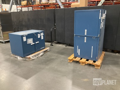 (2) Vidmar Storage Cabinets
