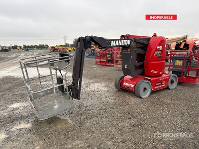 2019 Manitou 120AETJC2 Electric Articulating Boom Lift (Inoperable)