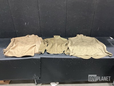 (1) Cold Weather Shirt, (20) Cold Weather Jackets & Assorted Items