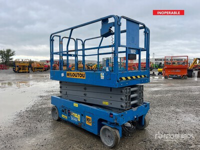 2016 Genie GS-2646 Electric Scissor Lift (Inoperable)