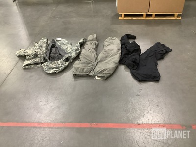 (26) Pairs of Fitness Pants, (8) Wet Weather Jackets & Assorted Items