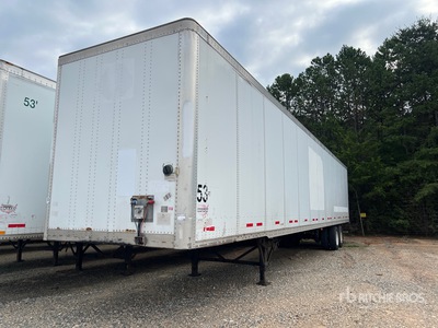 2014 Wabash DVLSHPC 53 ft x 102 in T/A Van Trailer