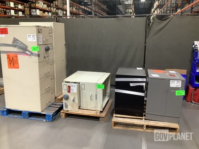 (5) Assorted Filing Cabinet Safes