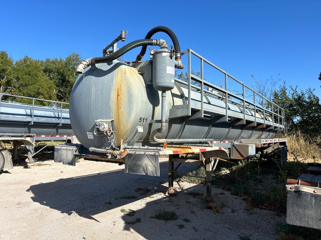 2013 Troxell 140 bbl T/A Vacuum Tanker Trailer