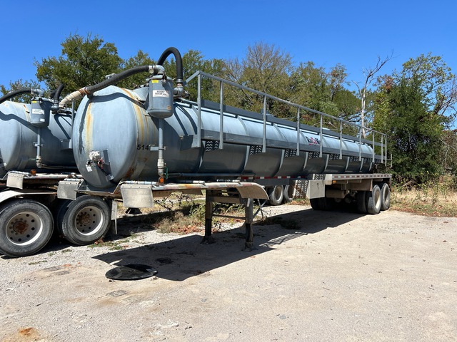 2020 Troxell 140 bbl T/A Vacuum Tanker Trailer