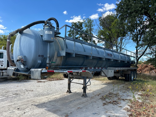2020 Troxell 140 bbl T/A Vacuum Tanker Trailer