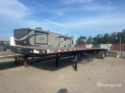 2018 Fontaine HCICF12WSA 48 ft T/A Spread Axle Flatbed Trailer