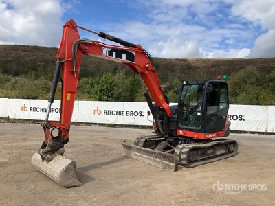 2018 Kubota KX080-4 Tracked Excavator