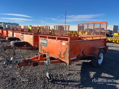 2021 Miska CA58U 8 ft S/A Remorque utilitaire