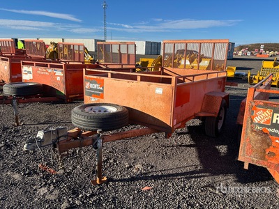 2020 Miska CA58U 8 ft S/A Remorque utilitaire