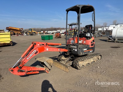 2018 Kubota U17 Mini Excavator