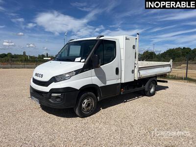 2017 Iveco 35C12 Camion Benne Tipper Truck (Inoperable)