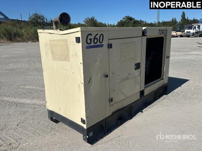 2015 Wacker Neuson G60 Groupe Electrogene Generator Set (Inoperable)