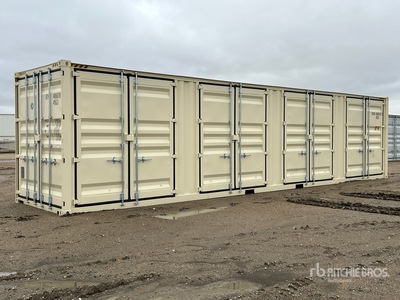 2026 40 ft High Cube Multi-Door Storage Container