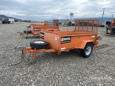 2020 Miska CA58U 5 ft Utility Trailer