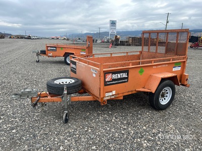 2019 Miska CA58U 5 ft Utility Trailer