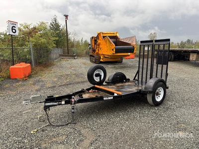 2020 Miska 4X7UT 7 ft S/A Remorque pour équipement