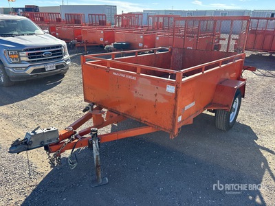2020 Miska CA58U 8 ft S/A ユーティリティトレーラー