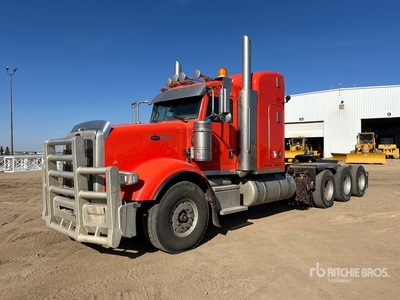 2014 Peterbilt 367 8x6 Tri/A Sleeper Truck Tractor