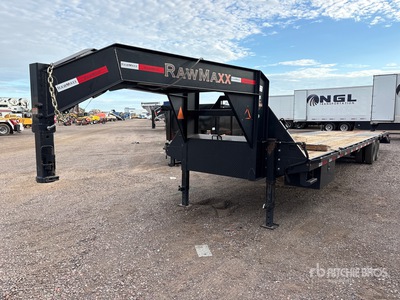 2024 RAWMAXX FDX-40-212KHYD 35 ft T/A Gooseneck Przyczepa do sprzętu