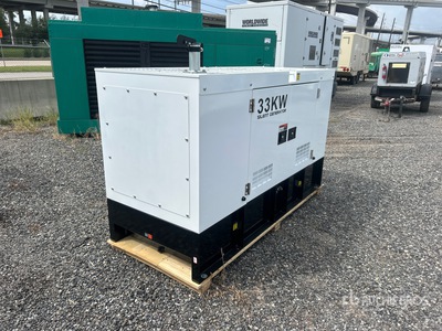 2026 World Class 32 kW Skid-Mounted Generator Set (Unused)