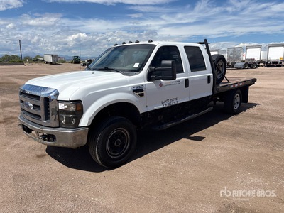 2008 Ford F-350 XL 4x4 Crew Cab Camión Caja Abierta