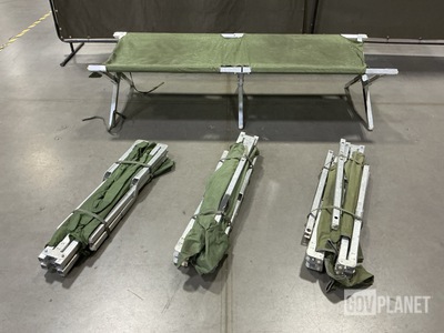 (36) Folding Cots