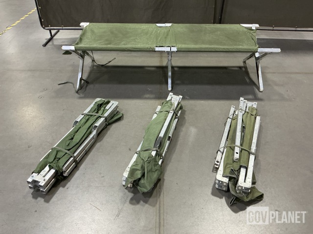 (36) Folding Cots