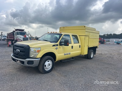 2011 Ford F-350 XL 4x4 Crew Cab Hackschnitzel-Lkw