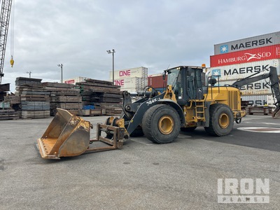 2013 John Deere 744 High Lift Wheel Loader