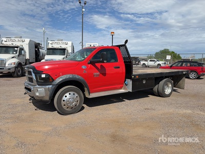2012 Dodge Ram 4500 4x2 Flatbed Truck