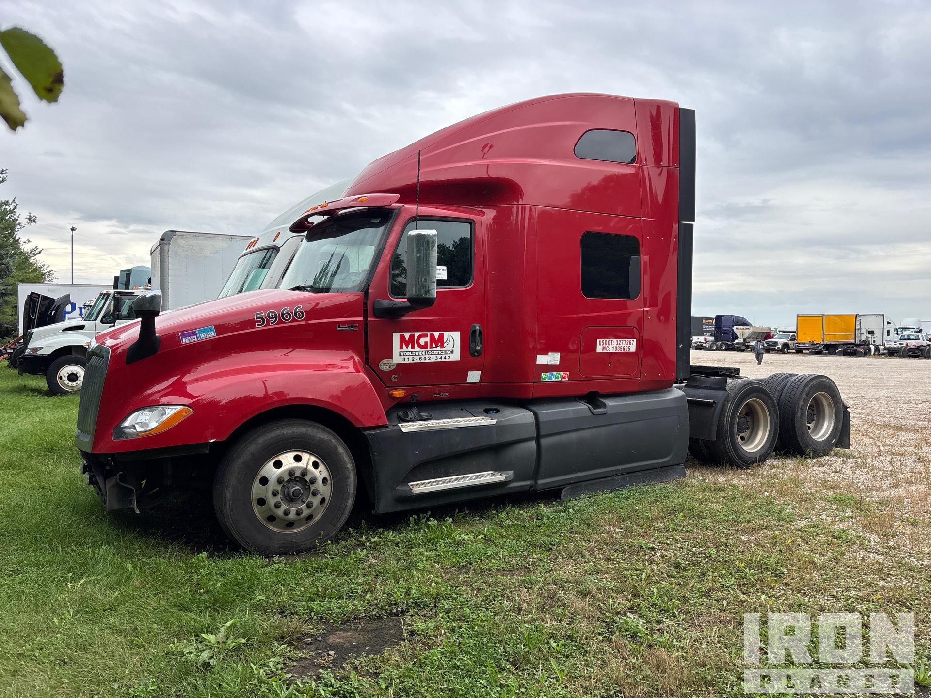 2024 International LT625 6x4 Tracteur Routier Couchette (Inoperable)