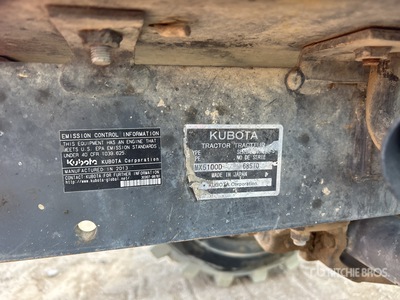 2014 Kubota MX5100HST 4WD Utility Tractor
