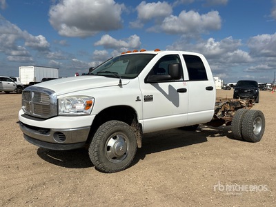 2007 Dodge Ram 3500 SLT 4x4 Extended Cab Cab and Chassis
